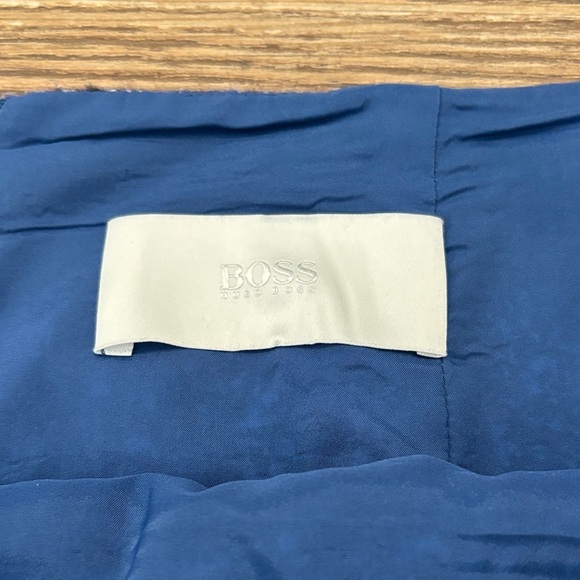 Hugo Boss Blue Tweed A-Line Skirt Women's Size 8 - Picture 5 of 9